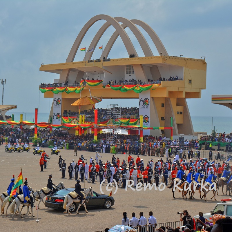 Ghana, 60 years Independence, 2017, Independence Square