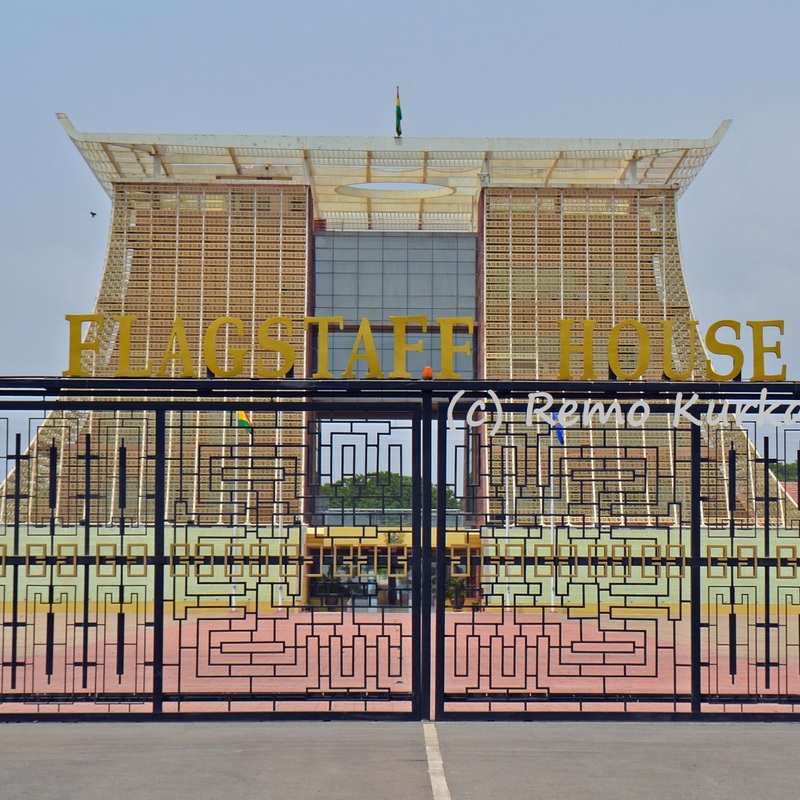 Accra, Flagstaff House, now Presidential Palace, Ghana