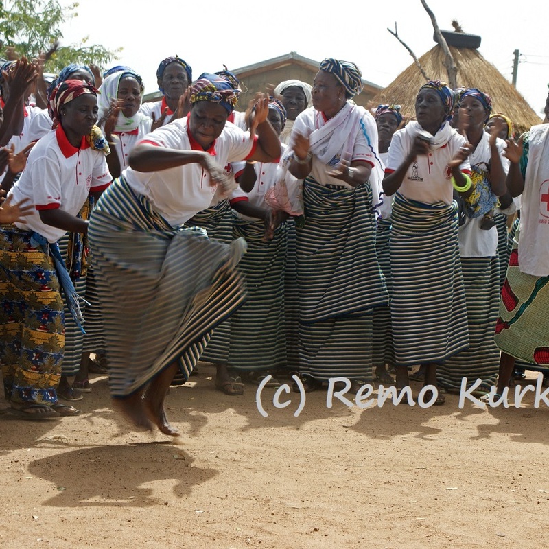 Traditional Dancing, Upper East, Heath week, Ghana