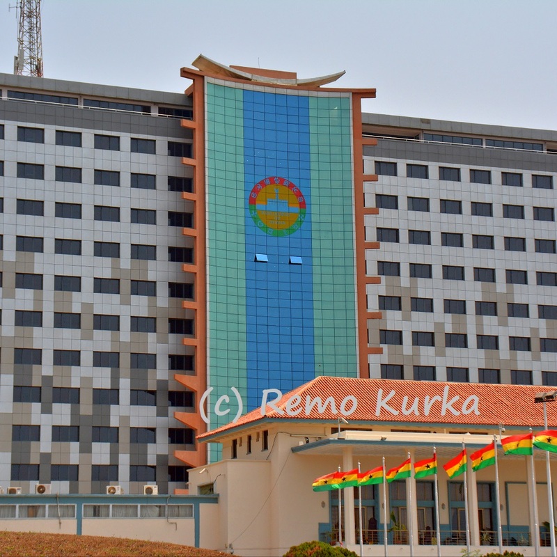 Parliament of Ghana, Job 600 building, Accra